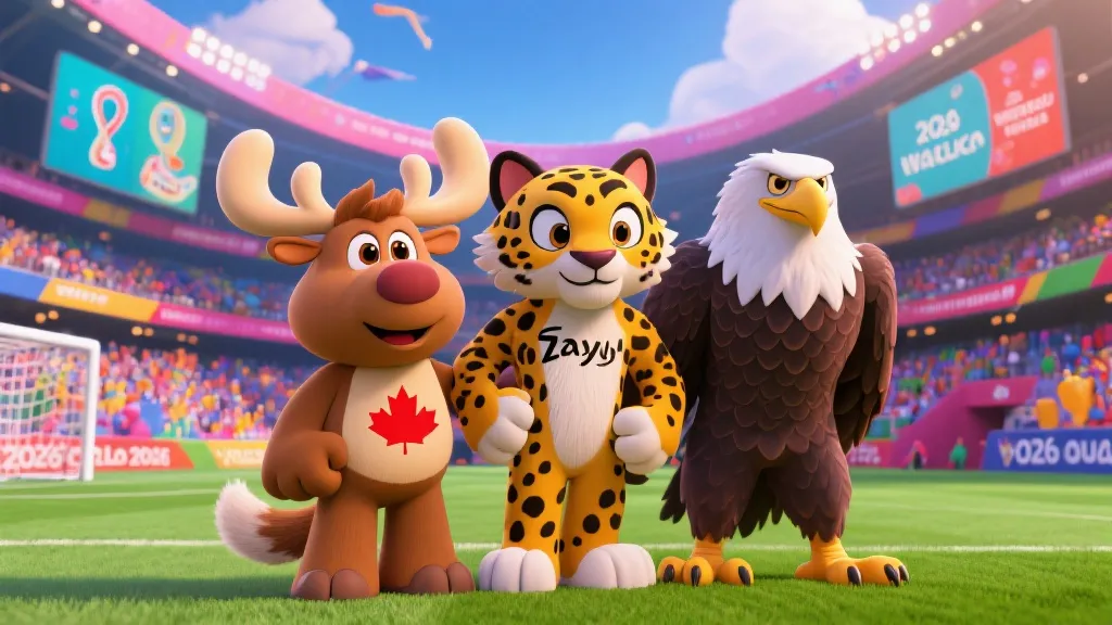揭秘2026世界杯吉祥物：Maple、Zayu与Clutch背后的文化密码与狂欢寓意